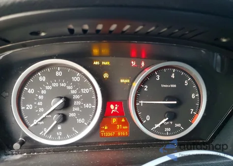 2008 BMW X6 xDrive35I z USA, uszkodzony, nr VIN 5UXFG43588LJ35515